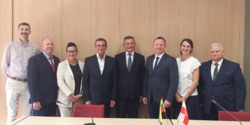 Pasienio bendradarbiavimo darbo grupės posėdyje Balstogėje aptarti aktualūs pasienio tarnybų, tarpvalstybinio bendradarbiavimo ir projektų įgyvendinimo klausimai