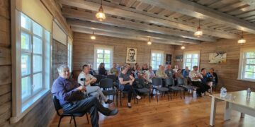 Šakių rajono savivaldybės vadovai lankėsi Sintautuose