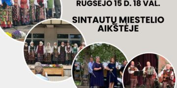 Akcija „Visa Lietuva šoka“ Sintautuose