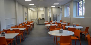 Atidaryta nauja valgykla Rimanto Stankevičiaus progimnazijoje