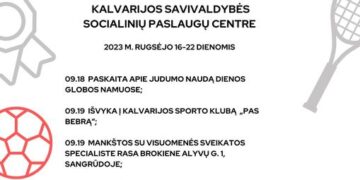 Judumo savaitė Kalvarijoje