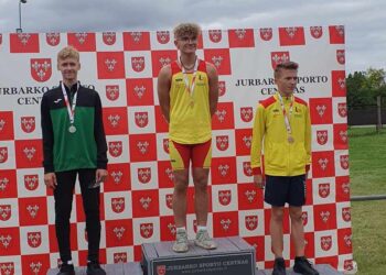 Jurbarko rajono vaikų ir jaunučių atvirajame lengvosios atletikos čempionate - marijampoliečių medaliai