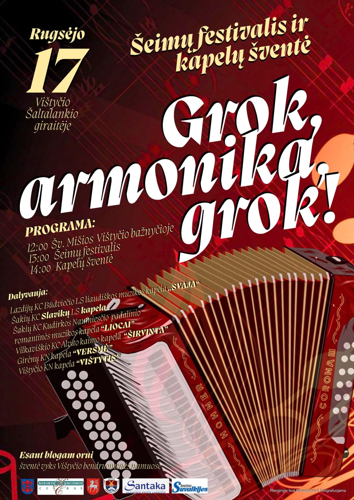 Kapelų šventė „GROK, ARMONIKA, GROK“