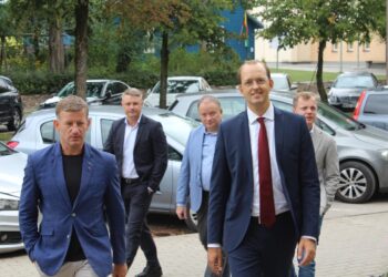 Kazlų Rūdoje lankėsi Susisiekimo ministras