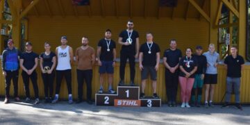 Kazlų Rūdos Diskgolfo lygos penktą etapą laimėjo Nerijus Guzaitis