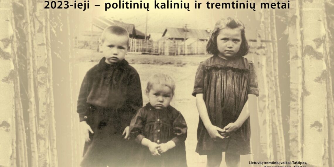 Lietuvių tremtinių vaikai. Taštipas, Krasnojarsko kr., 1959 m. / iš Kauno IX forto muziejaus rinktinių
