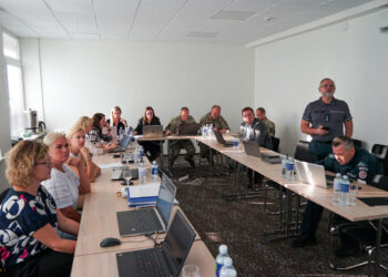 Marijampolėje – trečioji „Perkūno bastiono“ pratybų diena