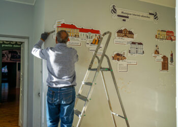 Remonto darbai muziejuje