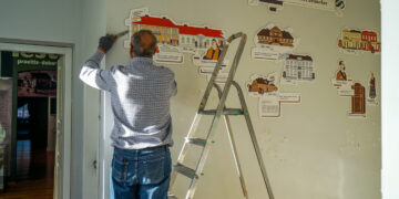 Remonto darbai muziejuje