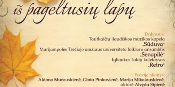 Romantiškas sekmadienis „Dainos iš pageltusių lapų“