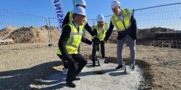 Šakių rajone pradėtos OTADA vėjo elektrinių parko statybos