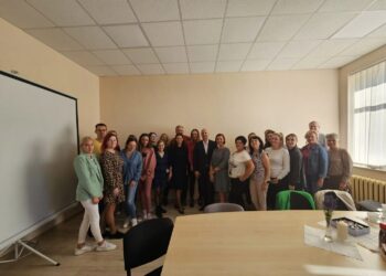 Šakių rajono savivaldybės vadovai sveikina socialinius darbuotojus su profesine švente