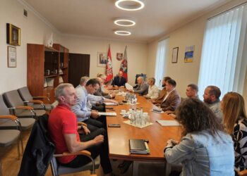 Šakiuose į posėdį rinkosi naujoji trišalė verslo taryba