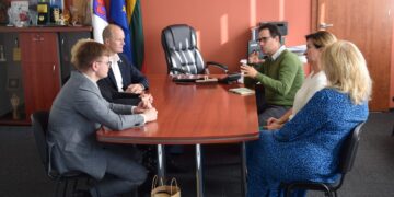 Vilkaviškyje vyko susitikimas su Jaunimo reikalų agentūros direktoriumi