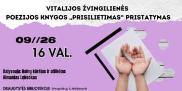 Vitalios Žvingelienės knygos pristatymas