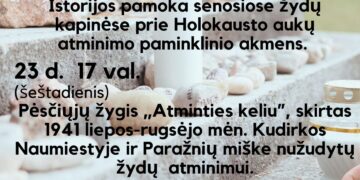 Žydų genocido atminimo dienos renginiai Kudirkos Naumiestyje