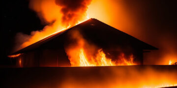 Kybartuose kilęs gaisras pareikalavo milžiniškų nuostolių
