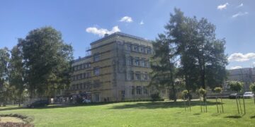 Rimanto Stankevičiaus progimnazijoje - renovacijos darbai