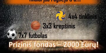 „KAZLŲ RŪDOS ŠVENTĖS‘ 2023“ SPORTO TURNYRAI