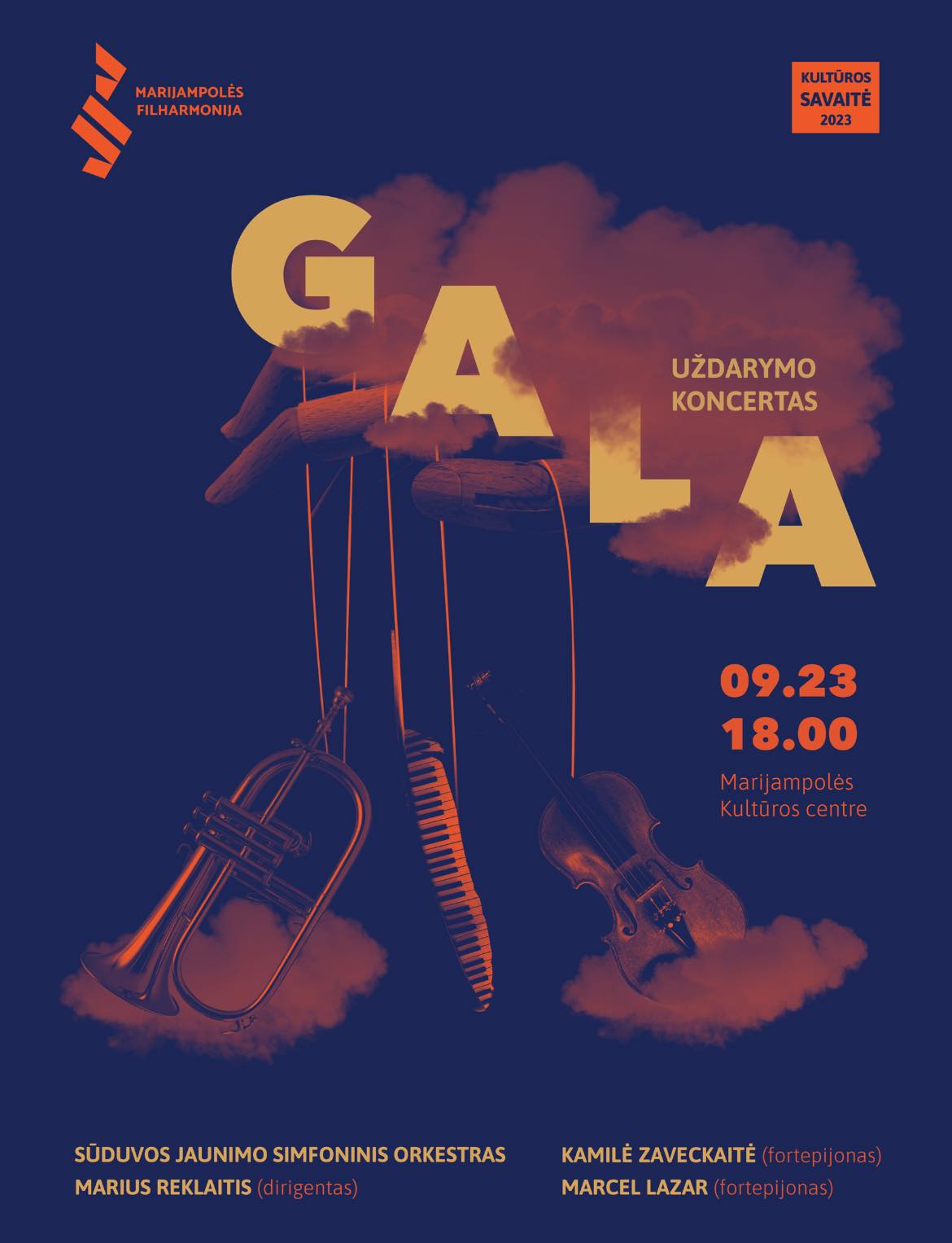 „Kultūros savaitė 2023“ - GALA uždarymo koncertas