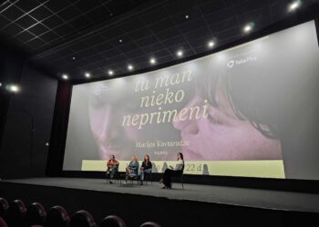 „Spindulio“ kino teatre vyko specialus filmo „Tu man nieko neprimeni“ seansas