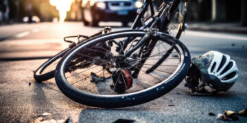 Po susidūrimo su automobiliu, dviratininkas atsidūrė ligoninėje