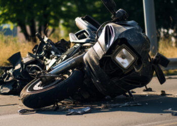 Marijampolėje įvyko motociklo avarija