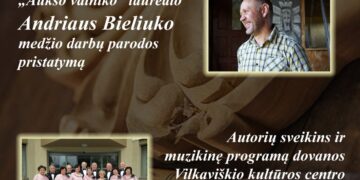 ANDRIAUS BIELIUKO MEDŽIO DARBŲ FOTONUOTRAUKŲ PARODOS PRISTATYMAS