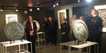 Atidaryta neeilinė paroda „Senosios Lietuvos istorija Vytauto Kašubos kūryboje“