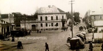 Autostotis Marijampolėje tarpukariu