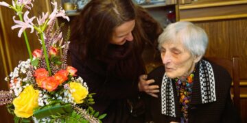 Gudeliuose sveikinta šimtametė