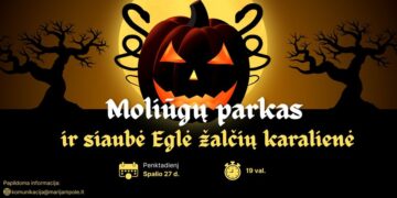 Helovino šventė. Moliūgų alėja. Šiurpo pasakos EGLĖ ŽALČIŲ KARALIENĖ improvizacija