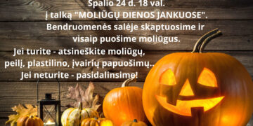 Kūrybinės dirbtuvės „Šviečiantys moliūgai“