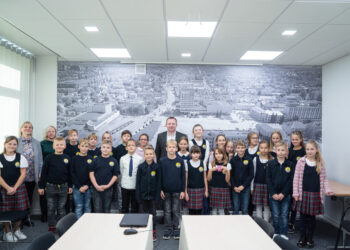 Marijampolės savivaldybėje lankėsi linksmieji pradinukai