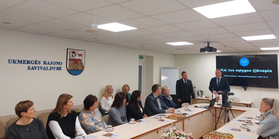 Marijampolės savivaldybės delegacija domėjosi Ukmergės rajono švietimo sistema
