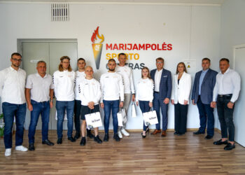 Marijampolės sporto centre pristatyti nauji treneriai