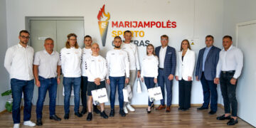 Marijampolės sporto centre pristatyti nauji treneriai