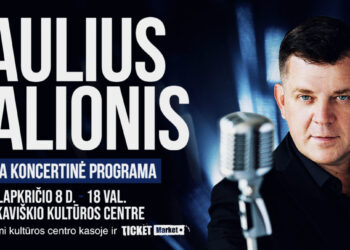 Kviečiame į Pauliaus Stalionio koncertą!