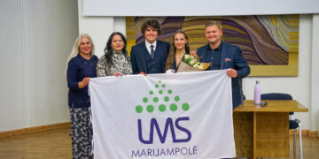 Paminėtas Lietuvos moksleivių sąjungos Marijampolės padalinio 10 metų veiklos jubiliejus