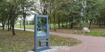 Poezijos parke - interaktyvus terminalas