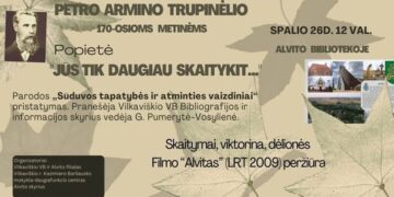 Popietė „Jūs tik daugiau skaitykit...“