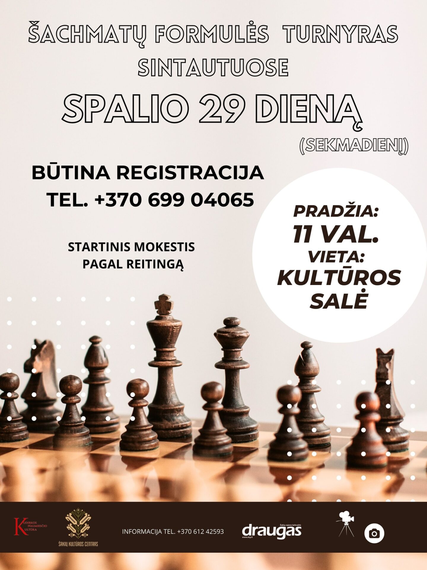 Šachmatų formulės turnyras Sintautuose