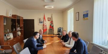 Šakių savivaldybėje lankėsi svečiai iš Ukrainos