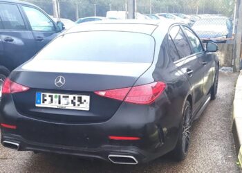 Sulaikytas prabangus automobilis, kurio paiešką vokiečiai buvo paskelbę vos prieš valandą