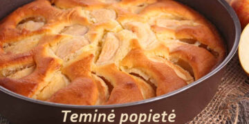 Teminė popietė „Obuoliais kvepiantys pyragai“