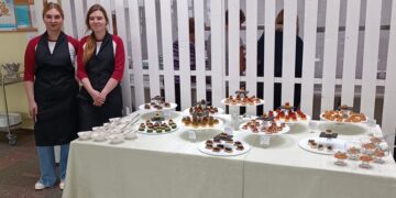 Vieno kąsnio užkandžių gaminimas