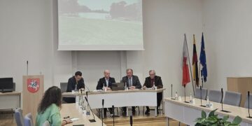 Vyko Šakių rajono vadovų spaudos konferencija