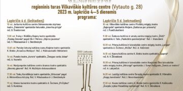 XXIV Lietuvos suaugusiųjų teatrų apžiūros-šventės „Atspindžiai“ regioninis turas Vilkaviškyje