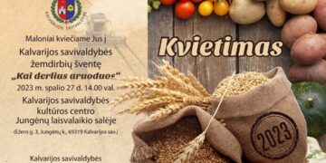 Žemdirbių šventė „Kai derlius aruoduos“