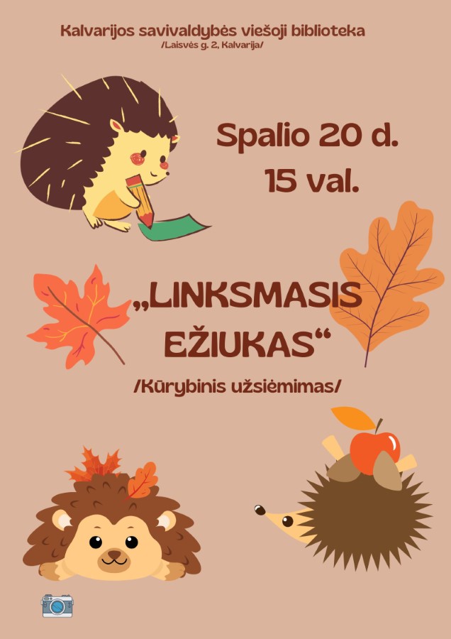 „Linksmasis ežiukas“